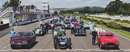 Classic car line up at the Goodwood Motor Circuit
