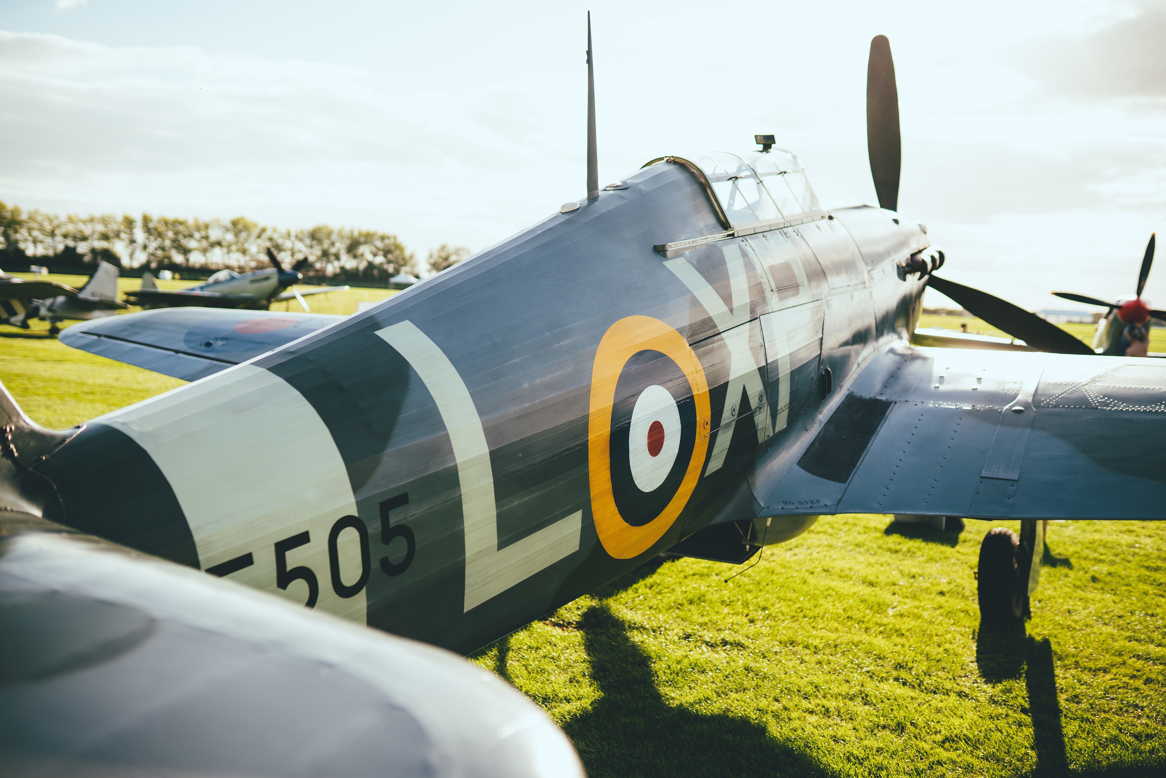 Freddie March Spirit of Aviation exhibition at the 2023 Goodwood Revival. Ph. by Tom Baigent..jpg