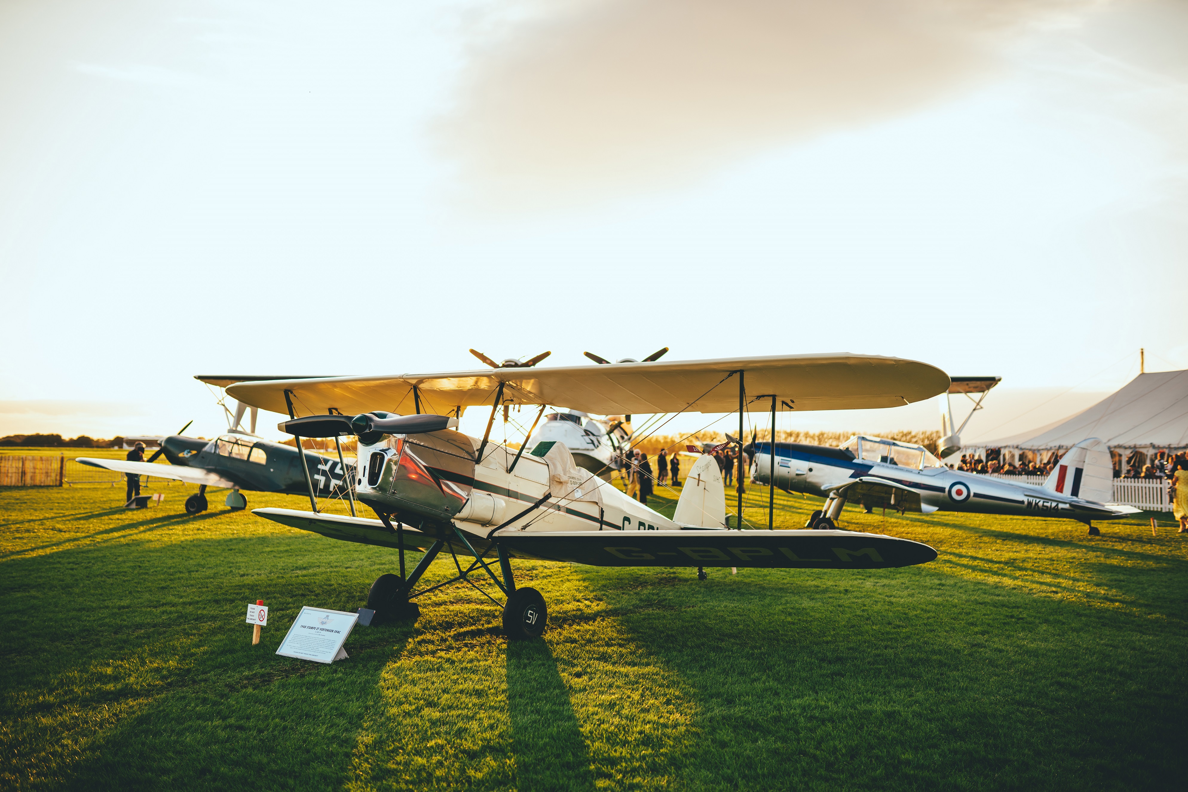 Freddie March Spirit of Aviation exhibition at the 2022 Goodwood Revival. Ph. by Tom Baigent..jpg