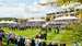 The parade ring at Glorious Goodwood - the Qatar Goodwood Festival. 