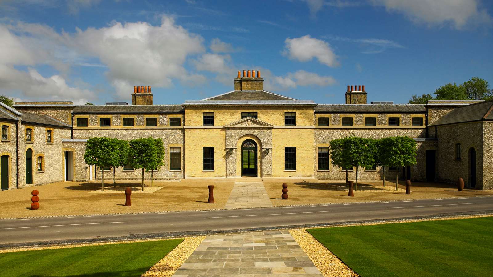 Front Elevation of the Kennels, Goodwood
